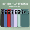 Liquid Silicone TPU iPhone Case – Plain & Protective (iPhone 17 Series/Air/Pro Max)