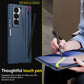 Galaxy Z Fold 4–7 Case – Metal Stand, S Pen Slot & Screen Guard