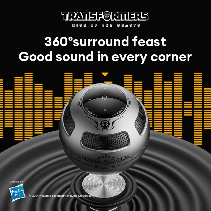 Transformers TF-Y17 Portable Bluetooth Speaker – Long Battery, Stereo Sound