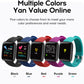 116 Smart Fitness Bracelet – Sport Watch, Music & Message Control, Bluetooth