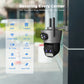 20MP Outdoor WiFi Camera – 4 Lens, 10X Zoom, Auto Tracking