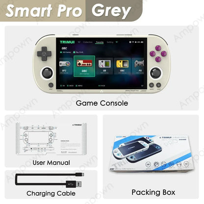 Trimui Smart Pro Handheld Console – 4.96'' IPS, Linux, Retro Gaming