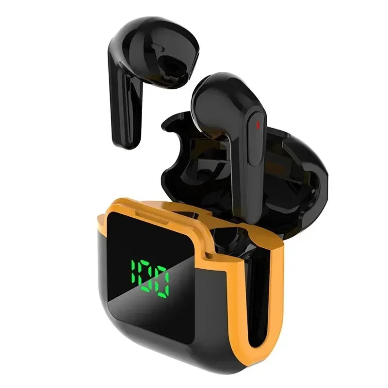 PRO90 Bluetooth 5.3 TWS Earbuds – LED, Stereo, Touch, Noise Cancel