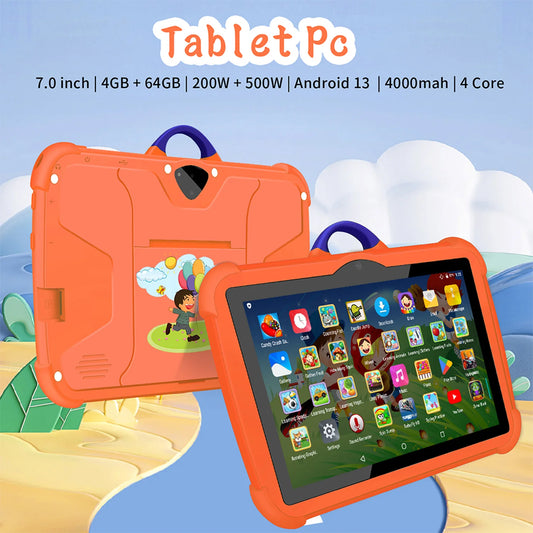 7'' Kids Learning Tablet – Android, 5G WiFi, Games & Education