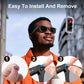 HIBLOKS AI Smart Glasses Sticker – Video Recording & Shading for Ray-Ban