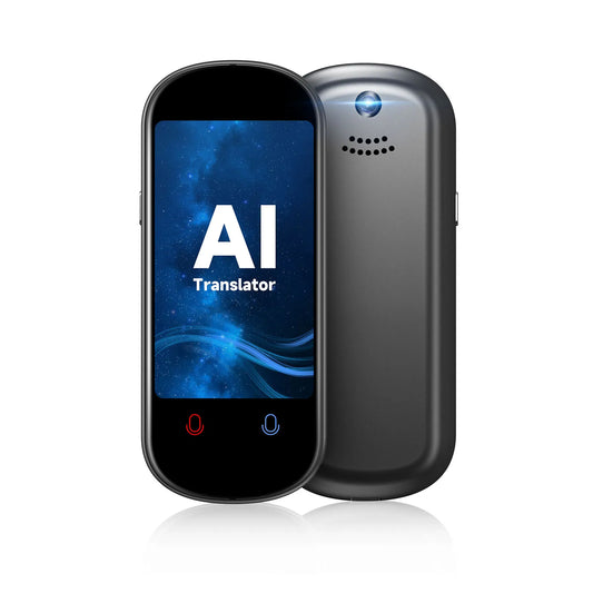 Z2 Instant AI Voice Translator – 3.1'' Touchscreen, Real-Time with Recording