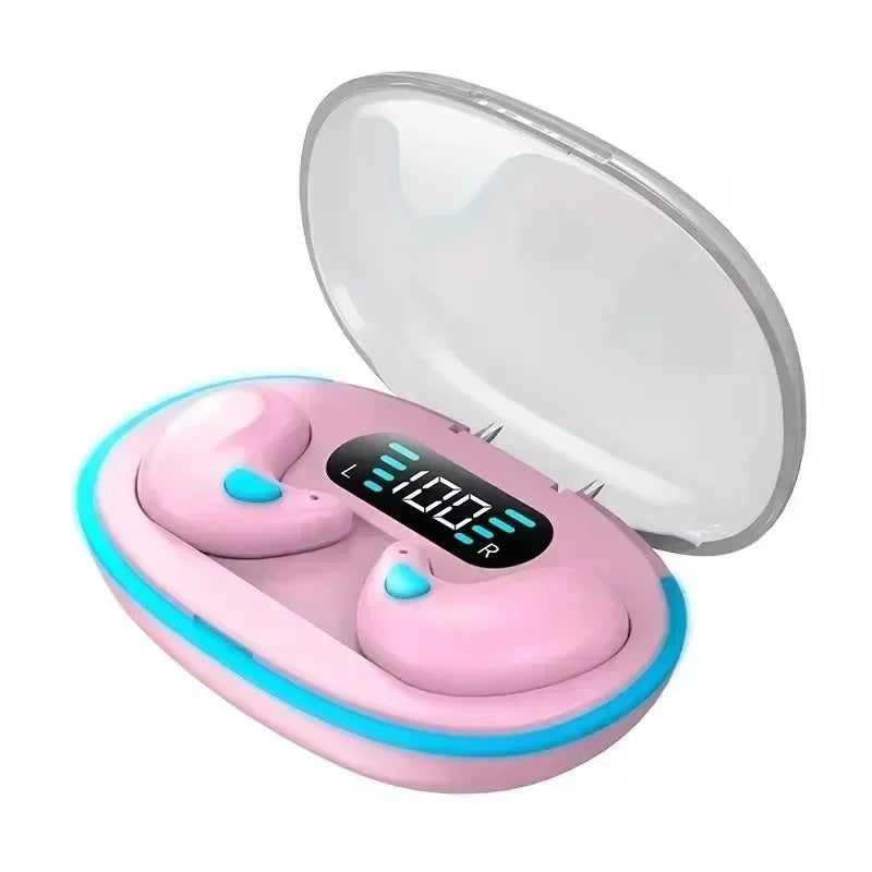 X55 Sleeping TWS Earbuds – Wireless, Stereo, Mic, Waterproof
