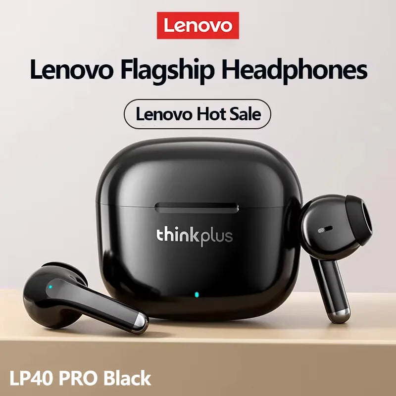 Lenovo LP40 Pro TWS Earbuds – Real-Time Translation, Bluetooth, AI, Travel
