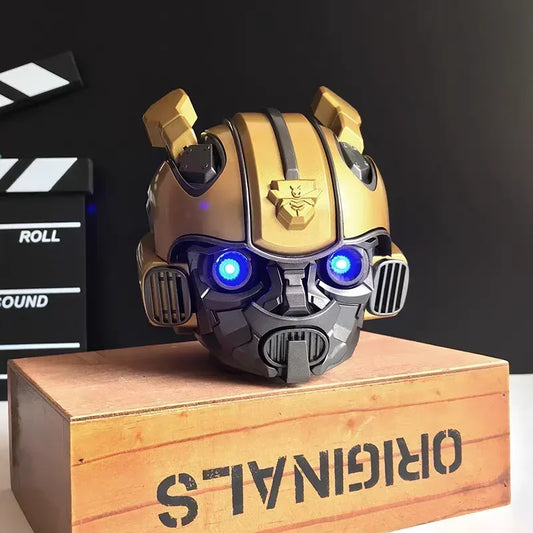 Transformers Bumblebee Bluetooth Speaker – Dual Speakers, LED, Heavy Bass