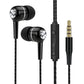 3.5mm Wired In-Ear Headphones – Bass, HiFi Stereo, Mic, Inline Control