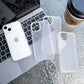 Soft TPU Matte Phone Case – Transparent Cover for iPhone 11–17 Series