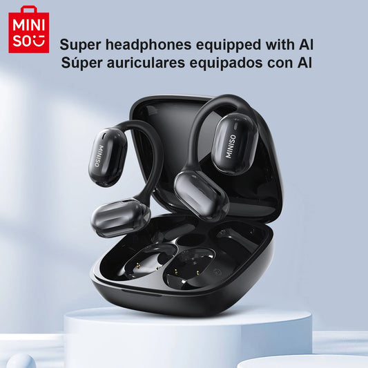 MINISO MS162 Translator Earphones – Face-to-Face Bluetooth Wireless Headset