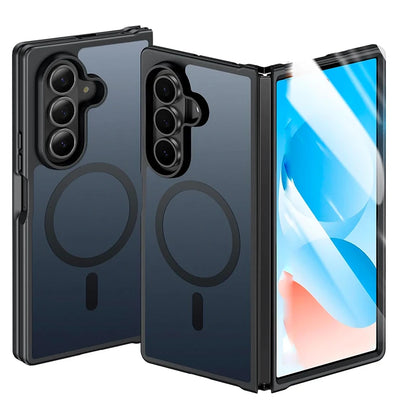 UYUXIO Magnetic Case – Slim Rugged Wireless Charging (Galaxy Z Fold 7)
