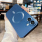 Matte Soft Silicone MagSafe Case – Shockproof TPU for iPhone 11–16 Pro/Max