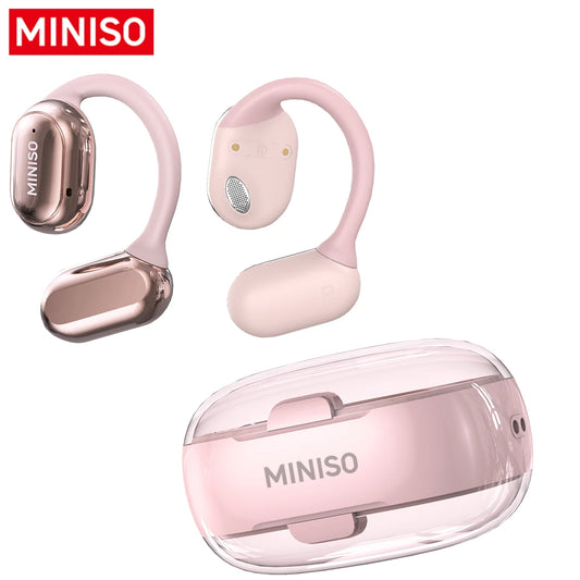 MINISO X39 Wireless Open-Ear Earbuds – Bluetooth 5.4, HiFi Sound, IPX5