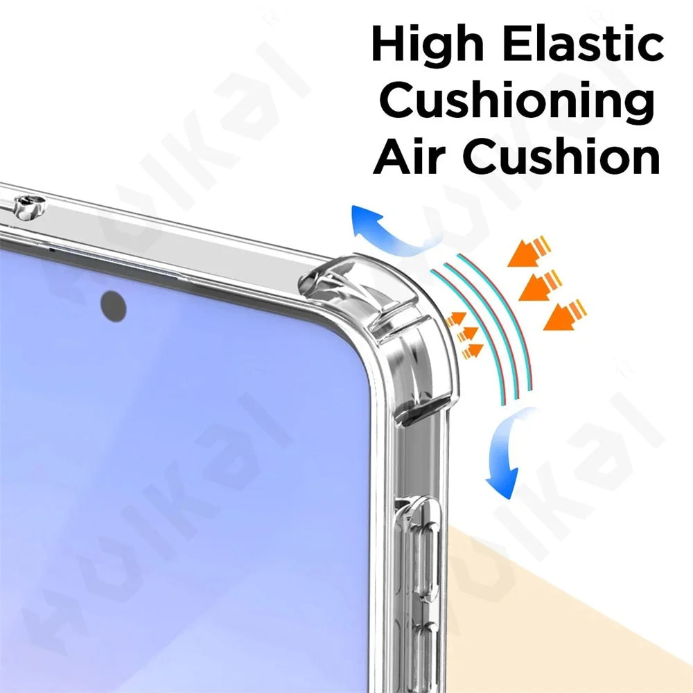 Transparent Magnetic Shockproof Case – Samsung Galaxy Z Fold 3–7