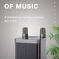 Portable Dual Mic Karaoke Machine – Bluetooth HIFI Speaker for Home & Party