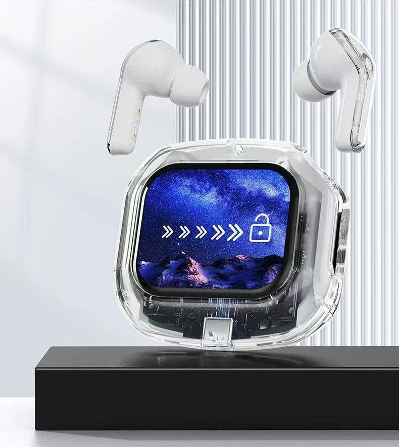 Smart Translation Headphones – Wireless Bluetooth Earbuds with Touch Screen & HiFi Audio