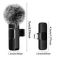 Wireless Lavalier Microphone – Mini Mic for iPhone, Android & Laptop