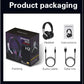Wireless Bluetooth 5.3 Headphones – Hi-Res Audio, Dual Mode with Mic & AUX