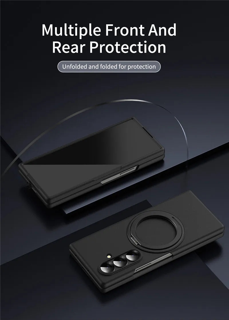 Magnetic Ring Case – Samsung Galaxy Z Fold 7, MagSafe & Wireless Charging