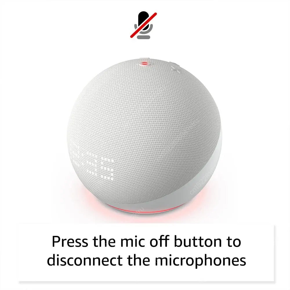 Alexa Echo Dot 5th Gen – Smart Mini WiFi Speaker with Clock & Voice Control