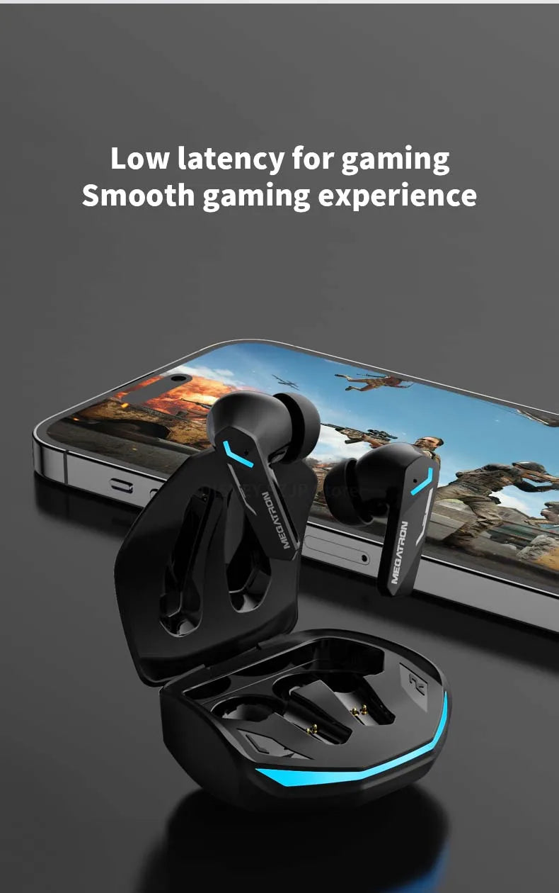 Transformers TF-T10 Bluetooth Earphones – Gaming, Low Latency, Dual Mode