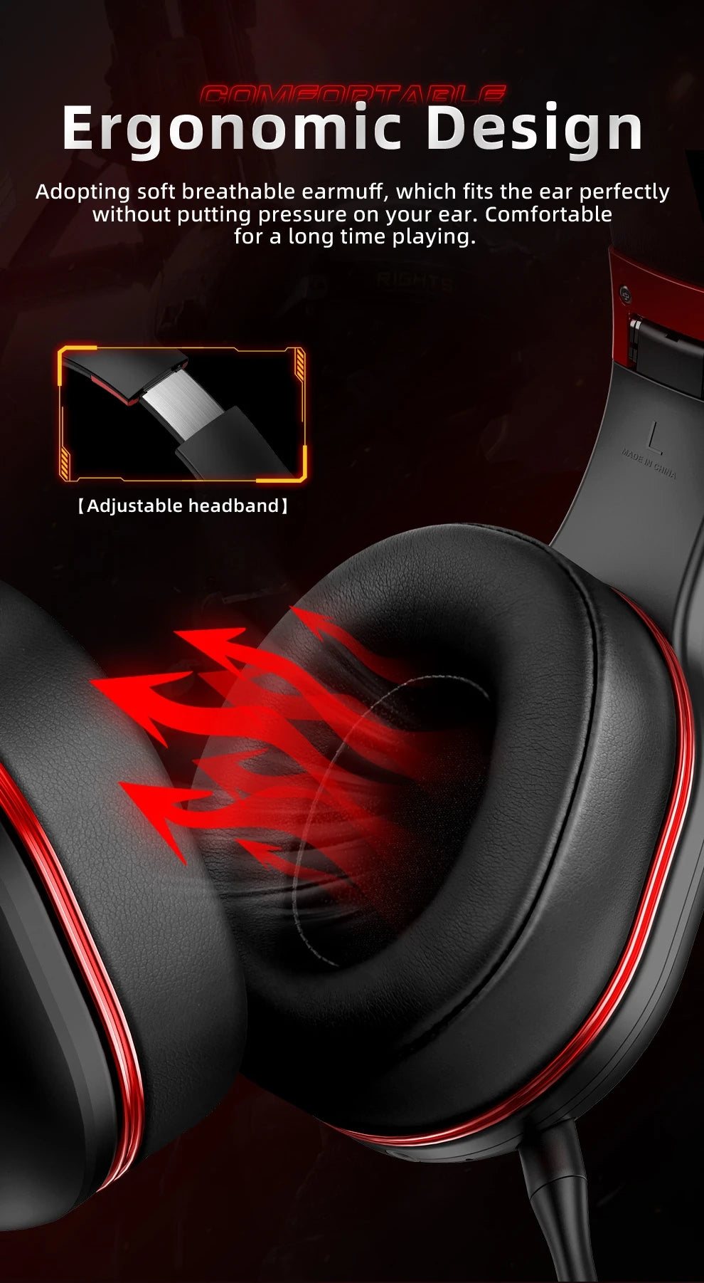 Kofire UG-05 Gaming Headset – Wireless, RGB, Vibration, Dual Mode