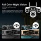 10K 20MP WiFi Security Camera – 4 Lens, 360° PTZ, 16X Zoom