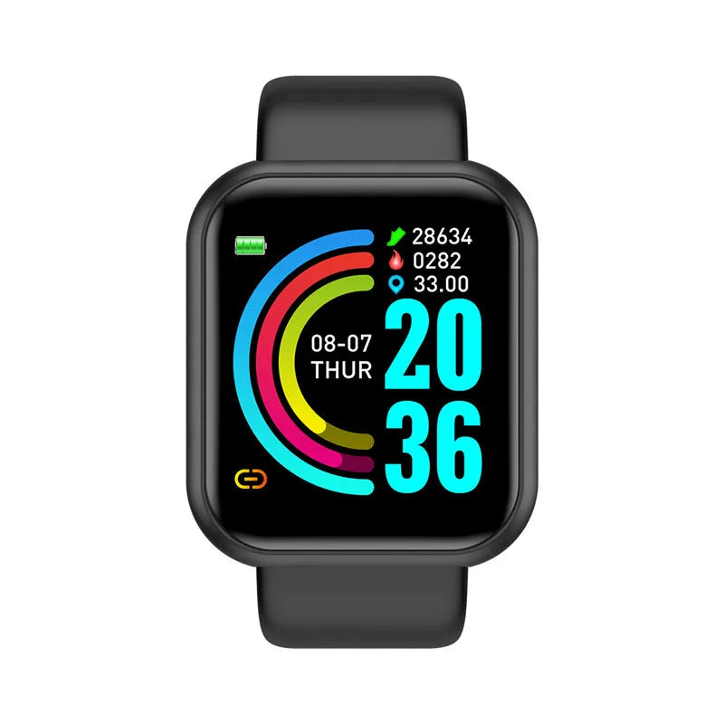Smart Watch for Men & Women – Bluetooth, Music, Fitness & Health Monitor
