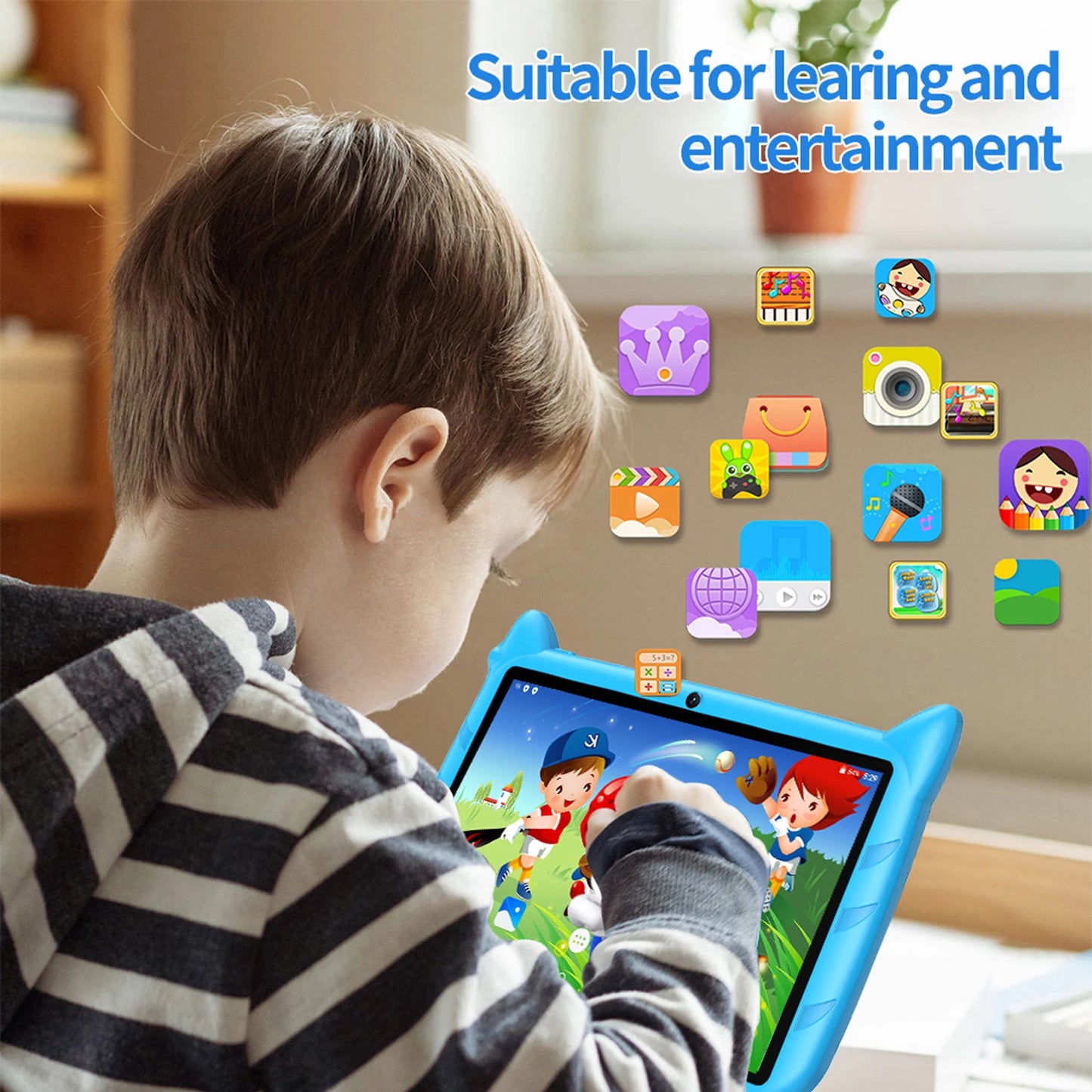 7'' Kids Tablet – Global 5G, Quad Core Android, 4GB+64GB, Educational