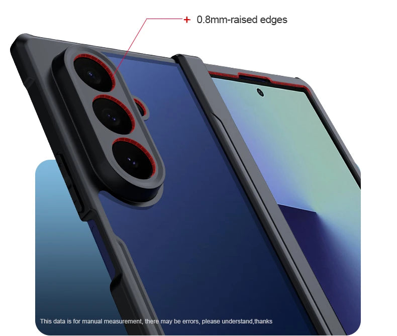 Xundd Shockproof Transparent Case – Samsung Galaxy Z Fold 7 / Z Flip 7
