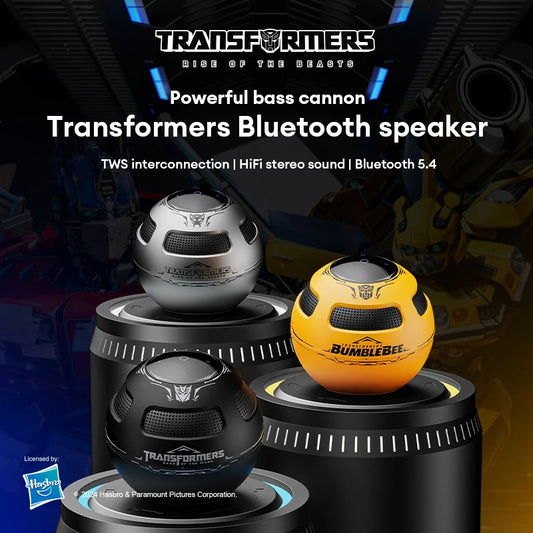 Transformers TF-Y17 Portable Bluetooth Speaker – Long Battery, Stereo Sound