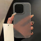 Soft TPU Matte Phone Case – Transparent Cover for iPhone 11–17 Series