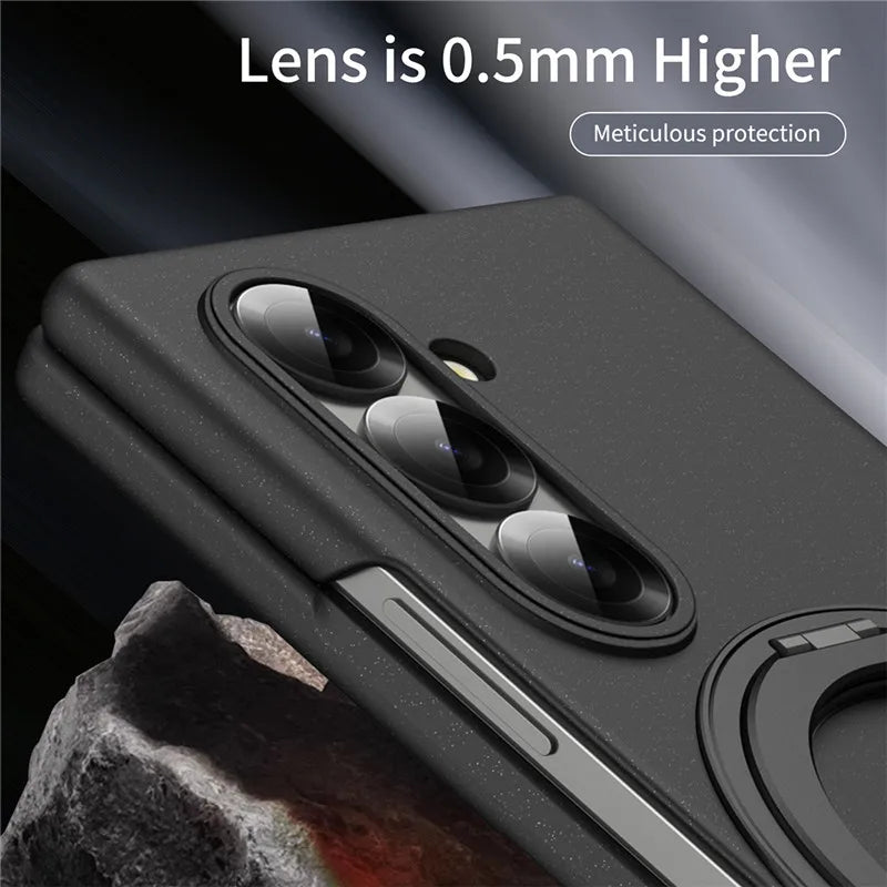 Magnetic Ring Case – Samsung Galaxy Z Fold 7, MagSafe & Wireless Charging