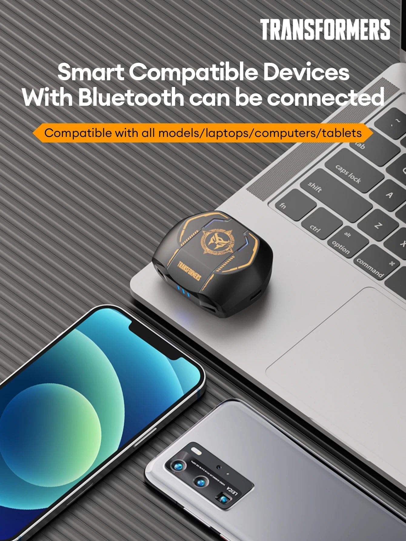 Transformers TF-T06 Bluetooth Earbuds – Noise Reduction, Gaming & Music