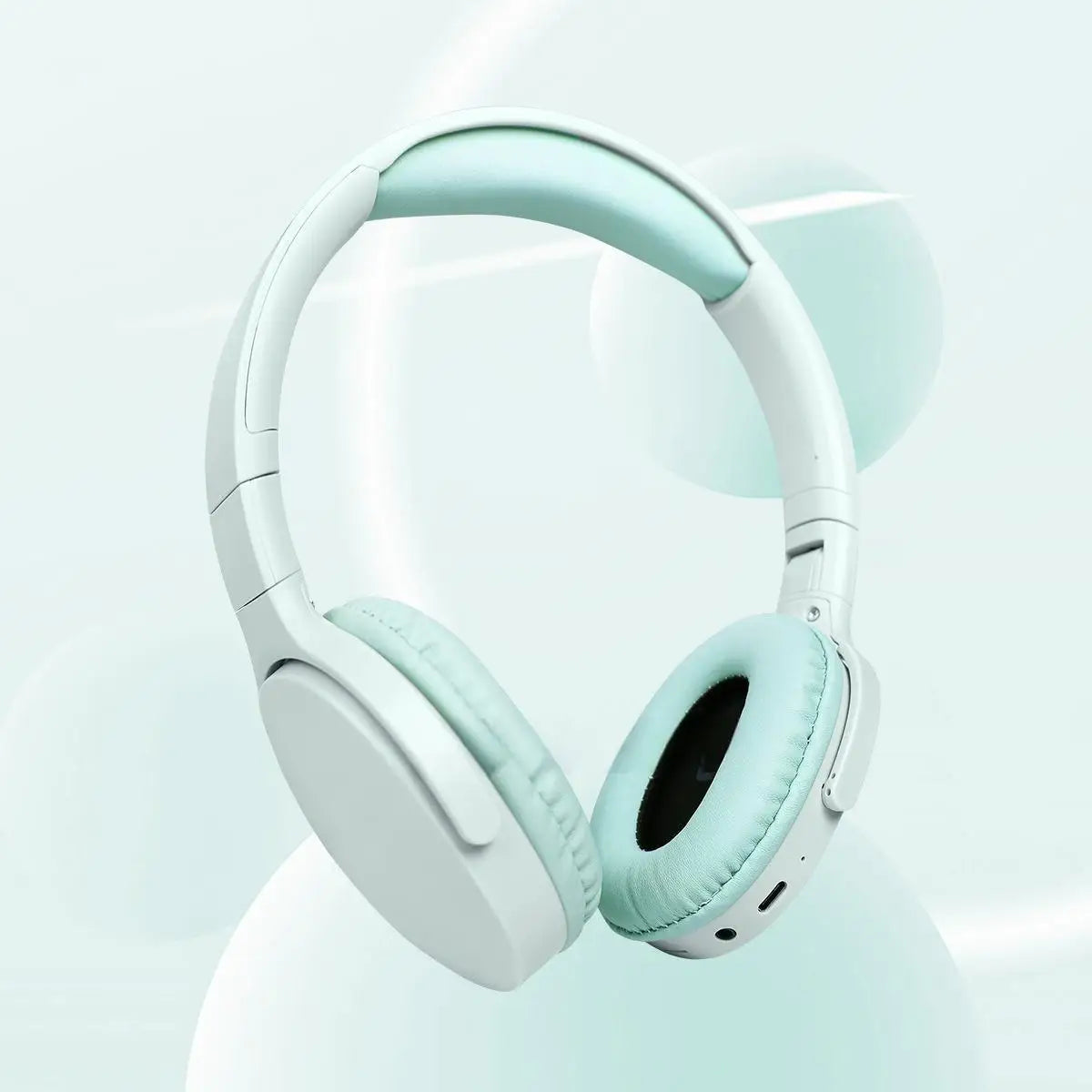 Fashion Bluetooth Over-Ear Headphones – Deep Bass, Sports Stereo, Long Battery