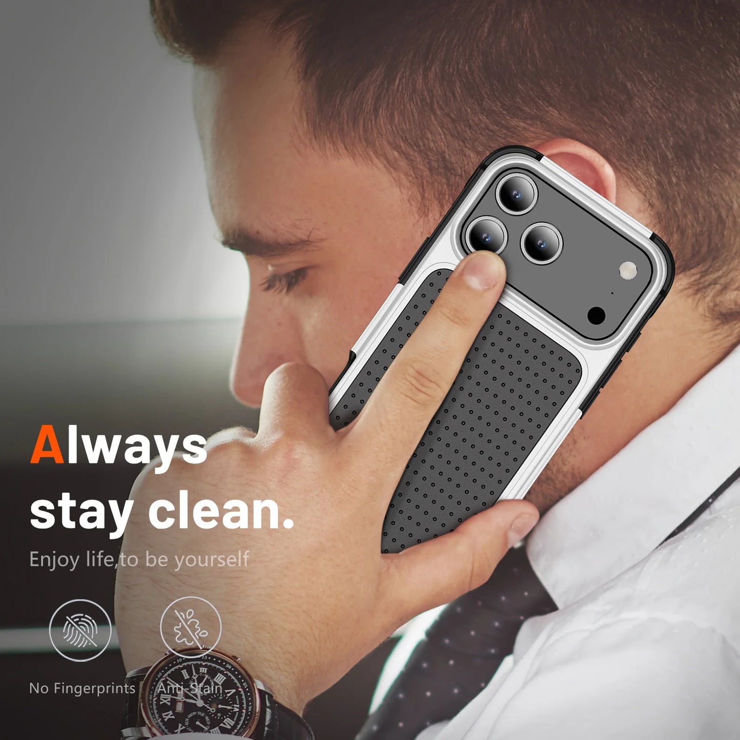 Comfortable Strong iPhone Case – Durable Protection (iPhone 12–17 Series/Air)