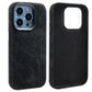 Full-Wrap Magnetic Alcantara Case – Luxury Suede Leather for iPhone 16 Pro/Max
