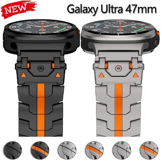 Stainless Steel Strap for Samsung Galaxy Watch 7 Ultra – Luxury Metal Band