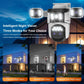 LS Vision 20MP Outdoor WiFi Camera – 4 Lens, 10X Zoom, Auto Tracking