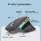 2.4G Wireless Bluetooth RGB Mouse – Rechargeable & Ergonomic