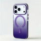 Gradient Matte iPhone Case – Shockproof & MagSafe (iPhone 16–17/Air/Pro Max)