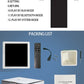 Mini Touch Screen Bluetooth Wall Amplifier – 4×25W Stereo PA System