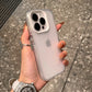 Luxury Transparent Matte Case – Bumper Cover for iPhone 11–16 Pro/Max