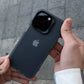 Luxury Transparent Matte Case – Bumper Cover for iPhone 11–16 Pro/Max