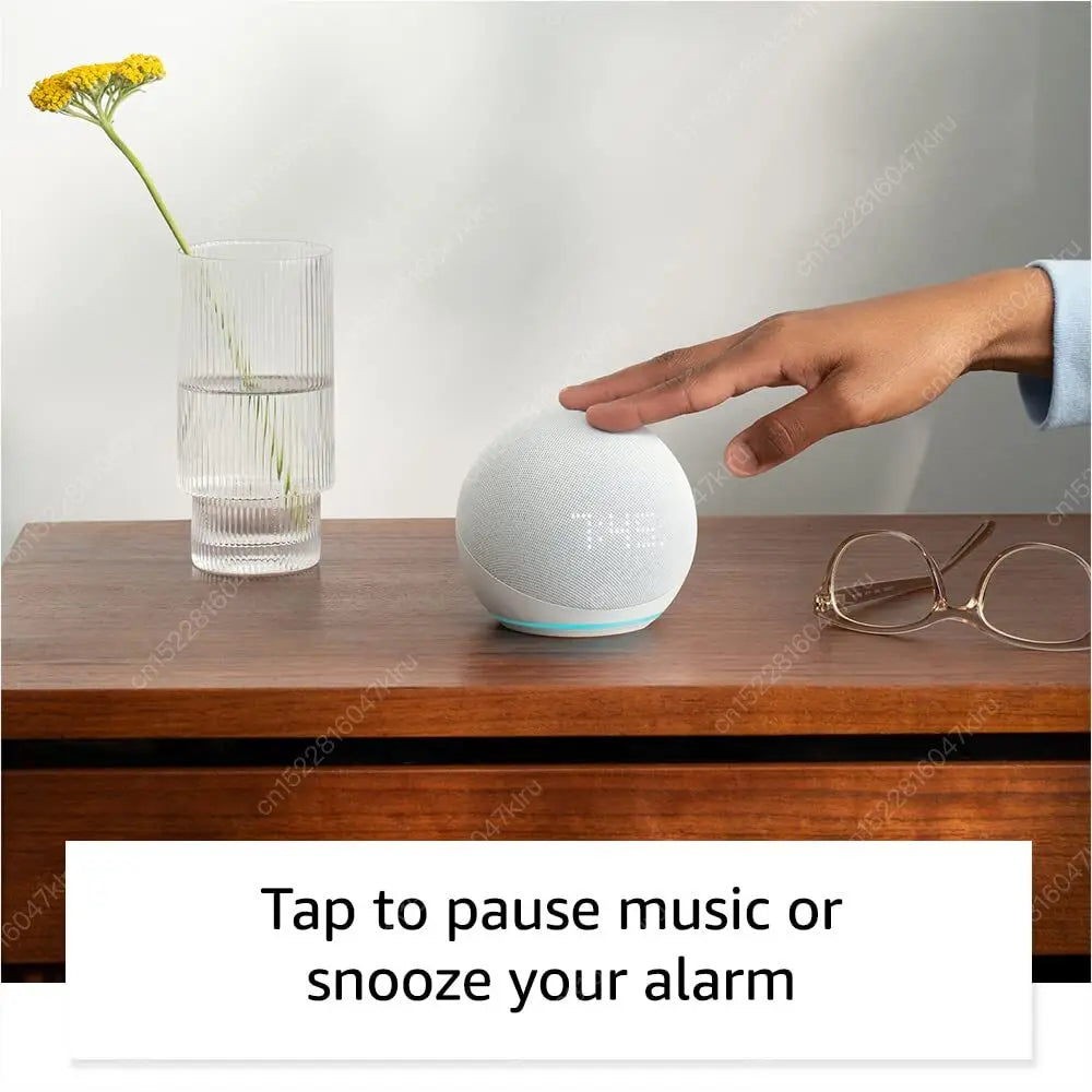 Alexa Echo Dot 5th Gen – Smart Mini WiFi Speaker with Clock & Voice Control