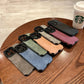 Fashion Fur Leather Phone Case – Full Lens Protection for iPhone 11–16 Pro/Max