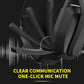 BINNUNE BW06 Wireless Gaming Headset – 2.4GHz & Bluetooth, Mic for PS5/PC
