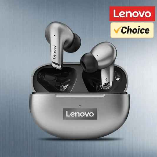 Lenovo LP5 Wireless Bluetooth Earbuds – HiFi, Sports, Waterproof with Mic